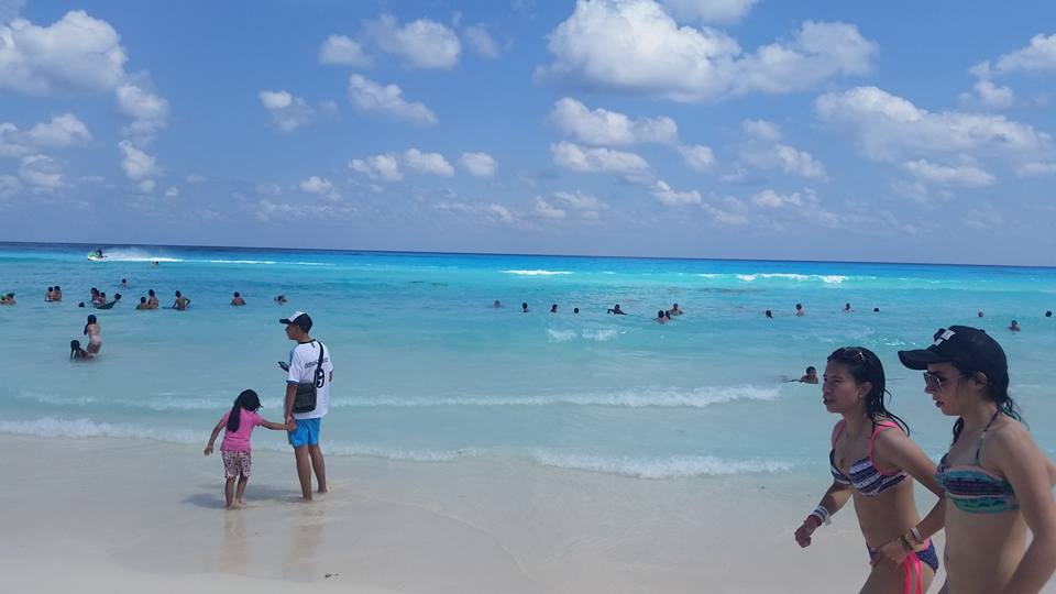 Punta Cancun beach at the Hyatt
